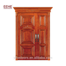 Impermeables Principales modelos de madera Puerta de la puerta de la habitación Puerta de madera de teca sólida Precio de la puerta